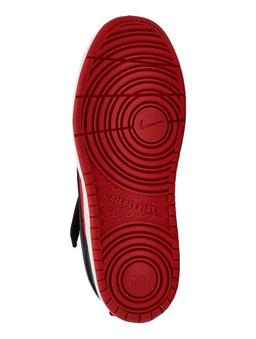 NIKE Little Kids Court Borough Low Recraft Stay-Put Casual Sneakers From Finish Line