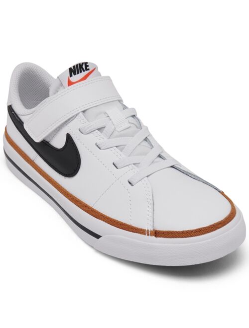 NIKE Little Kids Court Legacy Stay-Put Closure Casual Sneakers from Finish Line