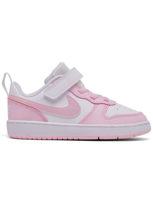 NIKE Toddler Girls Court Borough Low Recraft Stay-Put Casual Sneakers from Finish Line