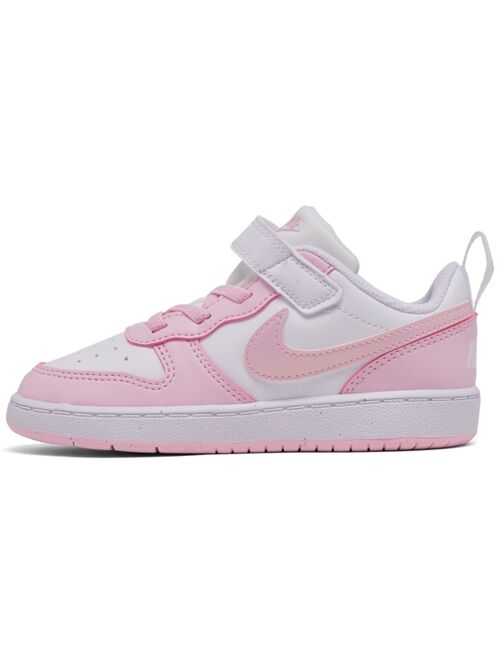 NIKE Toddler Girls Court Borough Low Recraft Stay-Put Casual Sneakers from Finish Line