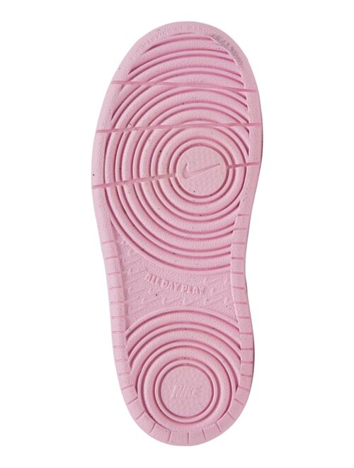NIKE Toddler Girls Court Borough Low Recraft Stay-Put Casual Sneakers from Finish Line