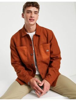 Union Springs jacket in brown