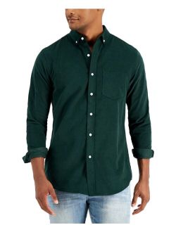 Men's Regular-Fit Stretch Corduroy Shirt, Created for Macy's