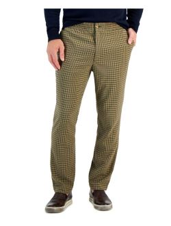 Men's Four-Pocket Plaid Pants, Created for Macy's