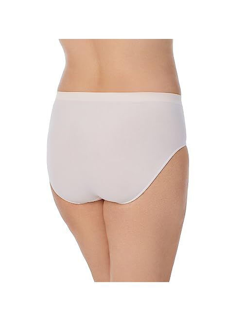 Jones New York Women's Hi Cut Brief Full Coverage Seamless Stretch Comfort Underwear - 5 Pack Multipack
