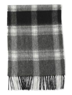 Men's Maxwell Plaid Cashmere Scarf, Created for Macy's