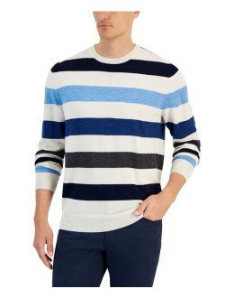 Men's Merino Stripe Sweater, Created for Macy's