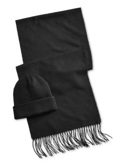 Men's Beanie & Scarf Set, Created for Macy's