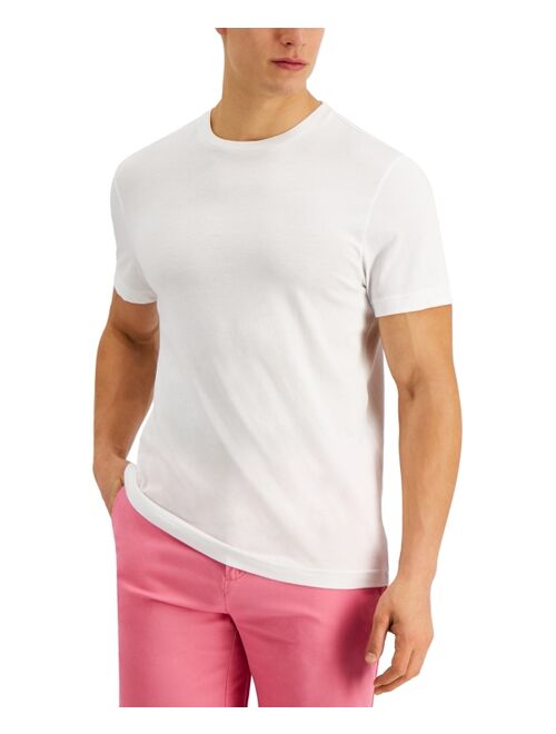 CLUB ROOM Men's Solid Crewneck T-Shirt, Created for Macy's