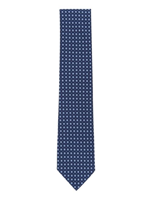 CLUB ROOM Men's Magnolia Medallion Tie, Created for Macy's