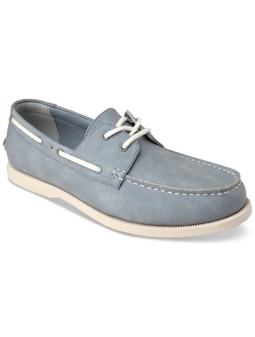 CLUB ROOM Men's Elliot Lace-Up Boat Shoes, Created for Macy's