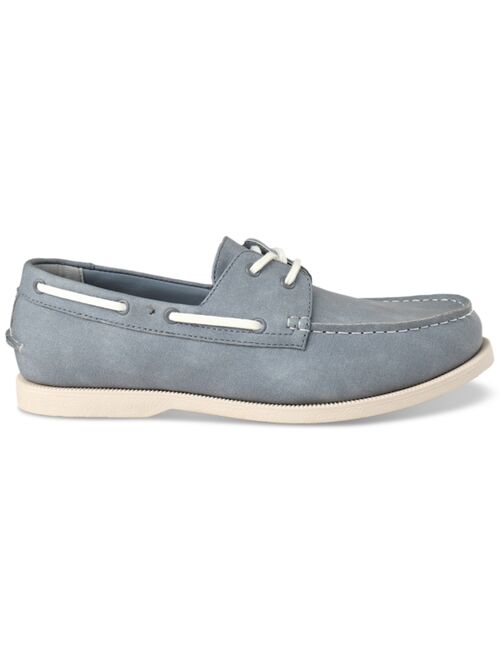 CLUB ROOM Men's Elliot Lace-Up Boat Shoes, Created for Macy's