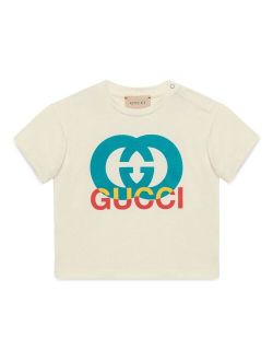 Kids Interlocking G-logo cotton T-shirt
