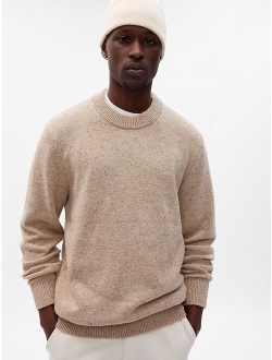 Textured Crewneck Sweater