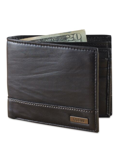 Men's GUESS Leather Bifold Wallet
