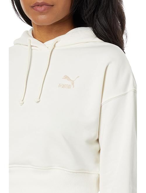 PUMA Classics Cropped Hoodie