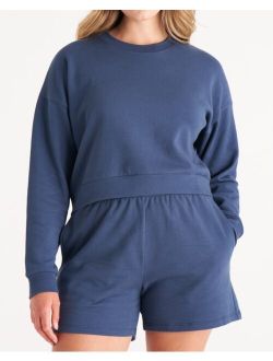 The Standard Stitch The Women's Cropped Sweatshirt