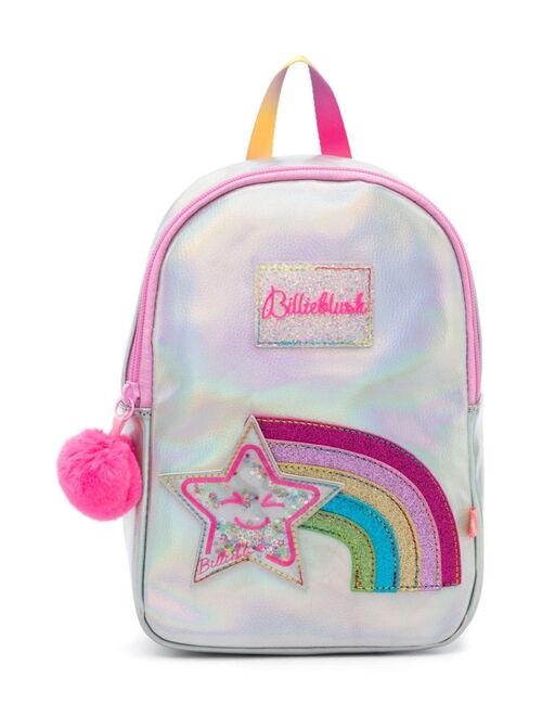 Billieblush rainbow-motif backpack