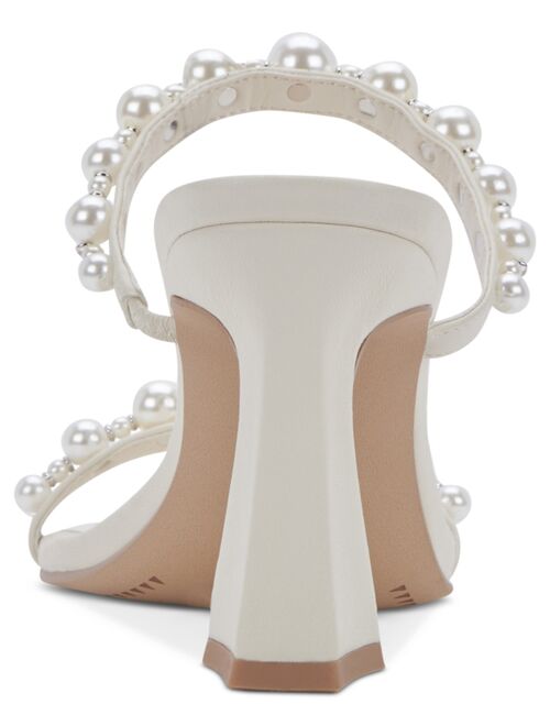 DOLCE VITA Women's Naja Embellished Flare-Heel Dress Sandals