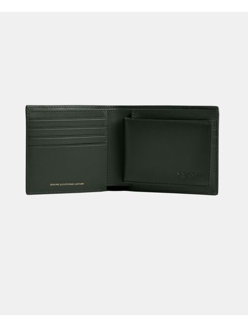 COACH Men's Leather 3-in-1 Wallet