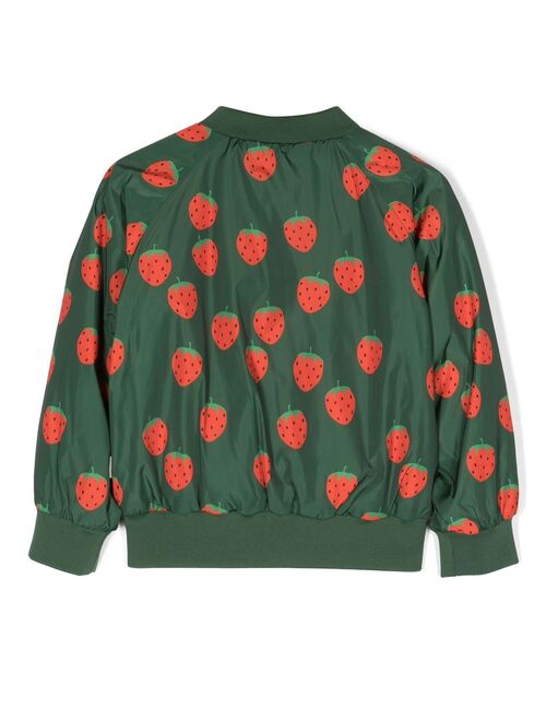 Mini Rodini graphic-print bomber jacket