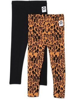 set-of-two leopard print leggings