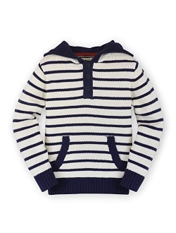 Boys Hooded Pullover Sweater