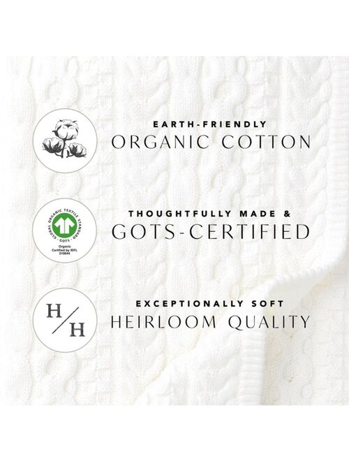 HOPE & HENRY Men's Half Zip Raglan Fair Isle Sweater