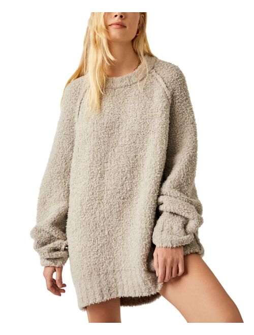 FREE PEOPLE Women's Teddy Long-Sleeve Sweater Tunic