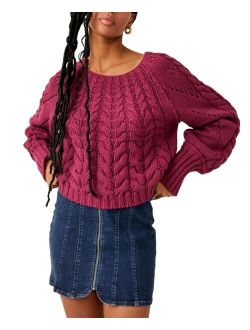 Women's Sandre Cable-Knit Sweater
