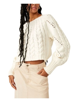 Women's Sandre Cable-Knit Sweater