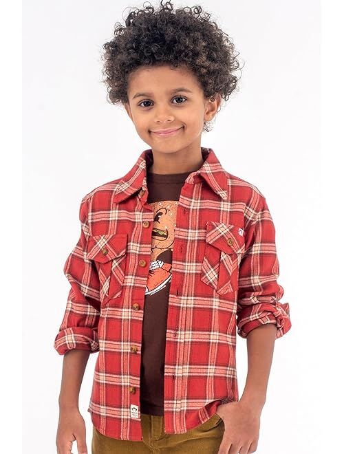 Appaman Kids Plaid Flannel Shirt (Toddler/Little Kids/Big Kids)