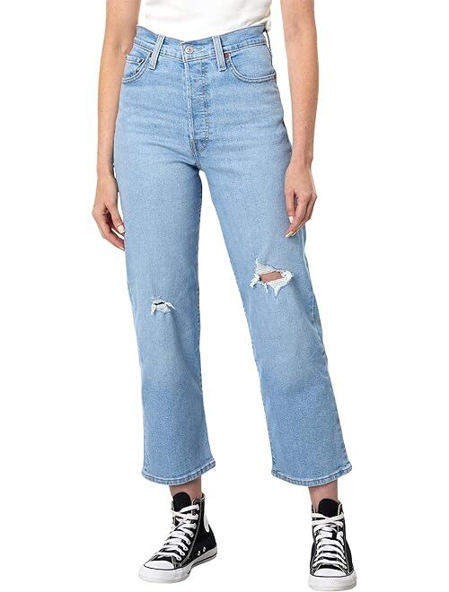 Levi's Womens Ribcage Straight Ankle
