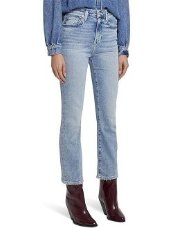 7 For All Mankind High-Waisted Slim Kick in Must