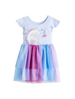 disneyjumping beans Disney/Jumping Beans Disney's Frozen Toddler Girl & Girls 4-12 Tiered Tulle Dress by Jumping Beans