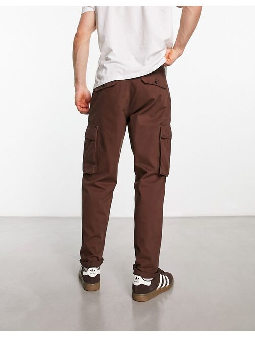New Look cargo pants in brown