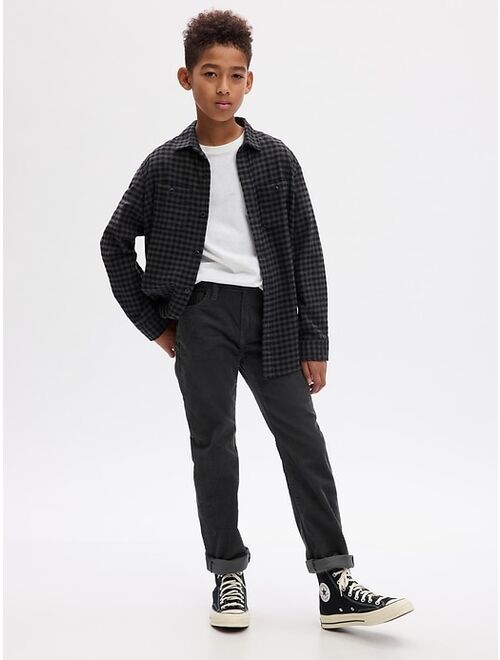 Gap Kids Original Straight Corduroy Jeans with Washwell