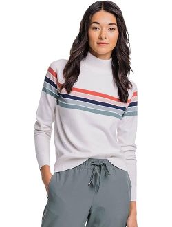 Southern Tide Brynlee Chest Stripe Sweater