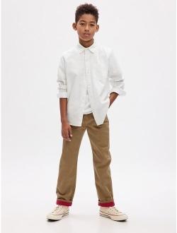 Kids Lined Original Straight Jeans with Washwell
