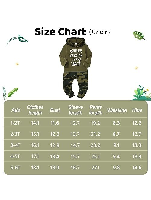 nilikastta Toddler Boy Clothes,Long Sleeve Hoodies Top With Elastic Waistband Pants Fall Winter Boy Outfit Infant 1-6T