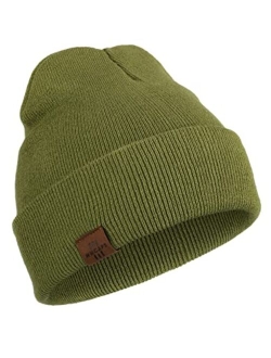 Wmcaps Winter Beanie Hat Acrylic Knit Hats for Men Women Soft Warm Unisex Cuffed Beanie