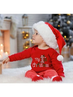Abbence Baby Girl Boy Christmas Outfit My 1st Christmas Baby Boy Infant New Year 4 Pcs Set