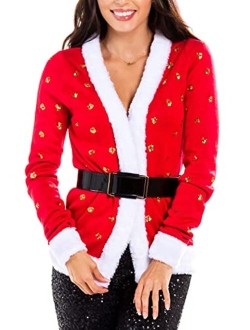 Classic Cute Cardigan Ugly Christmas Sweaters for Women with Fun Patterns and Animals