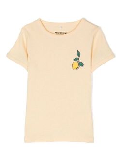 lemon-print organic cotton T-shirt