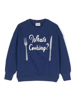 What's Cooking cotton sweatshirt