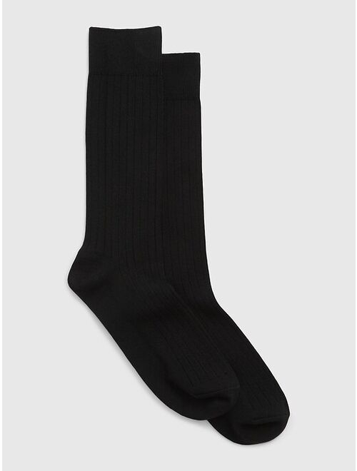 Gap Cotton Solid Dress Socks