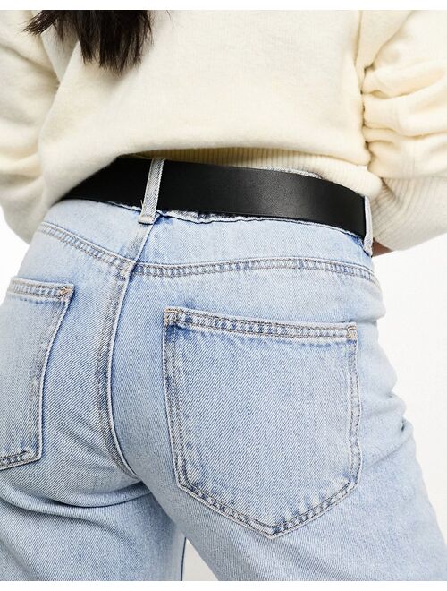 ASOS DESIGN half moon waist and hip jeans belt