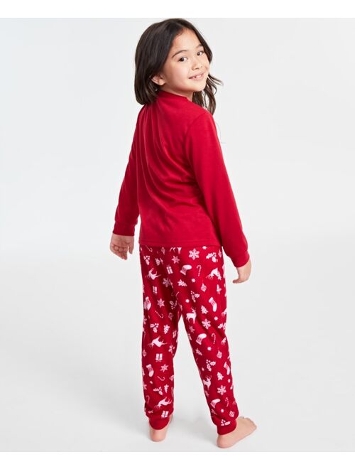 FAMILY PAJAMAS Matching Toddler, Little & Big Kids Mix It Merry & Bright Pajamas Set, Created for Macy's