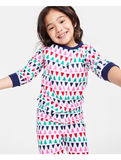 FAMILY PAJAMAS Matching Toddler, Little & Big Kids Multicolored Tree Pajamas Set, Created for Macy's