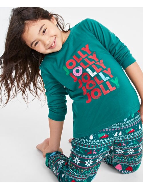 FAMILY PAJAMAS Matching Toddler, Little & Big Kids Jolly Fair Pajamas Set, Created for Macy's